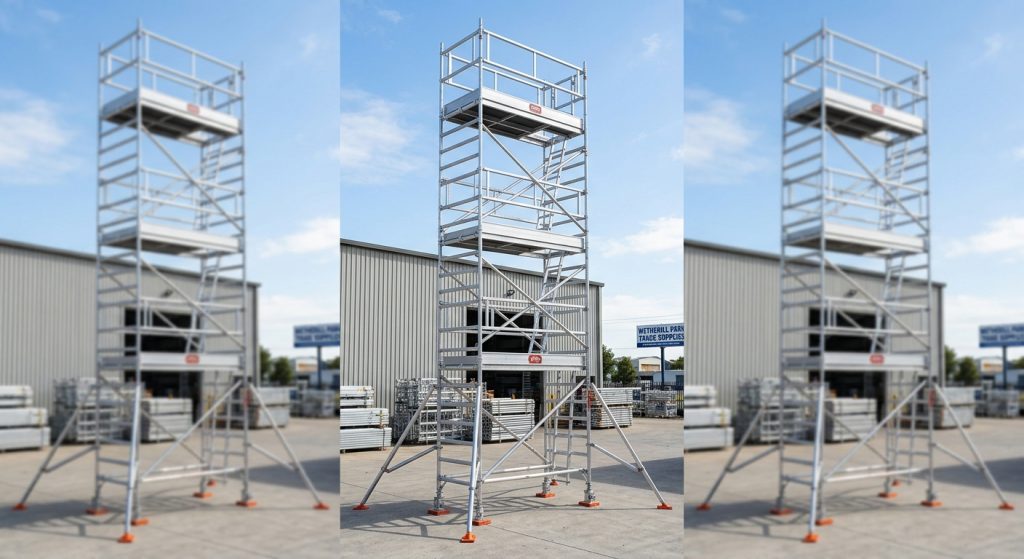 Aluminium Scaffold Tower 8m — For Sale