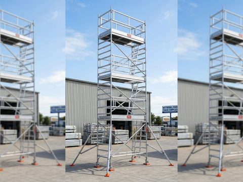 Aluminium Scaffold Tower 8m — For Sale