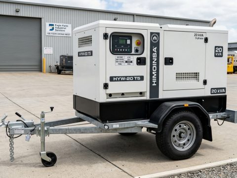 20KVA Diesel Generator Trailer Mount — For Hire