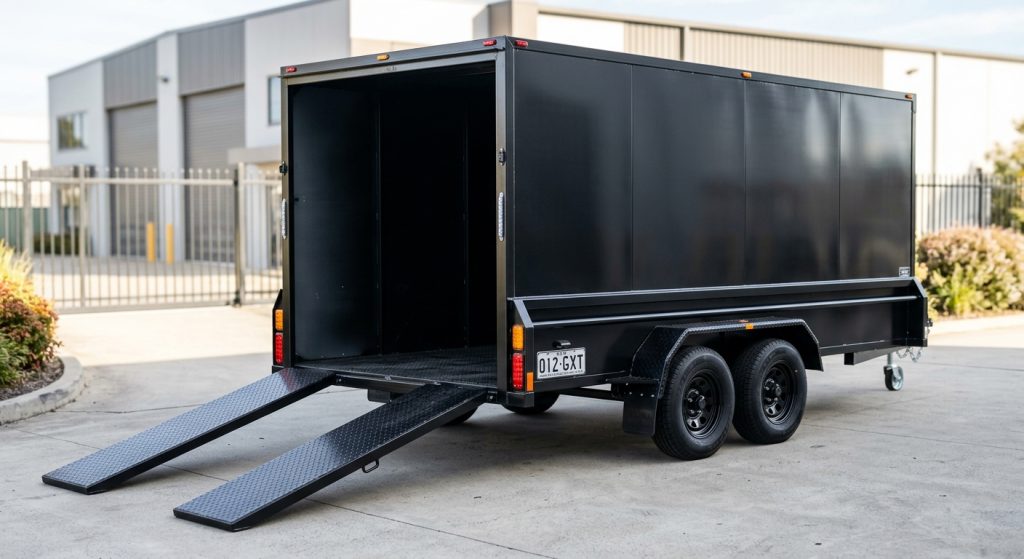 6m Box Trailer Tandem Axle — For Sale or Hire