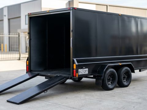 6m Box Trailer Tandem Axle — For Sale or Hire